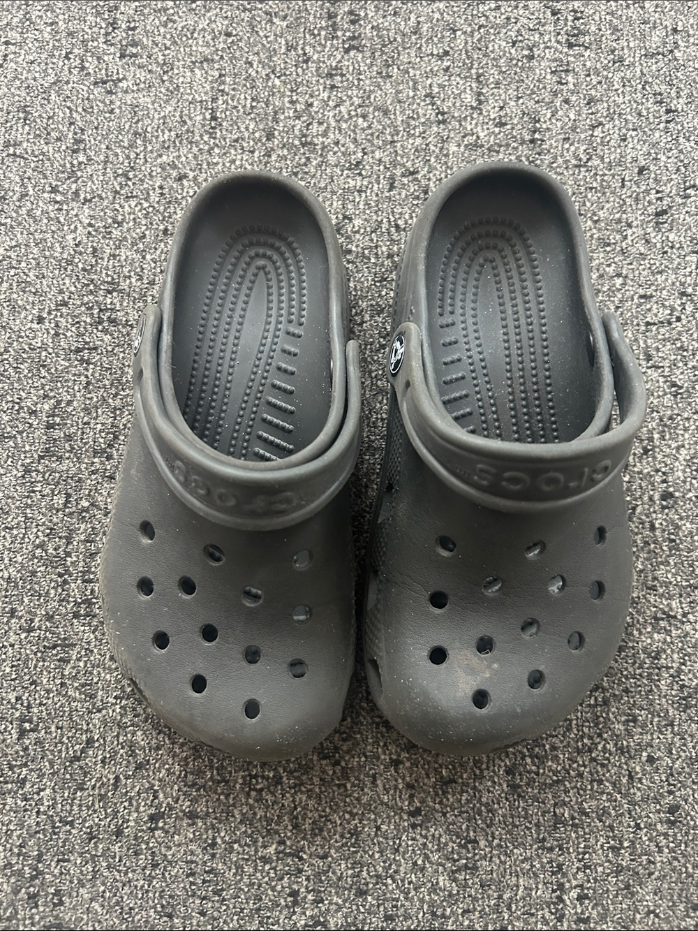 CROCS Kids Black Classic Clog Sandals